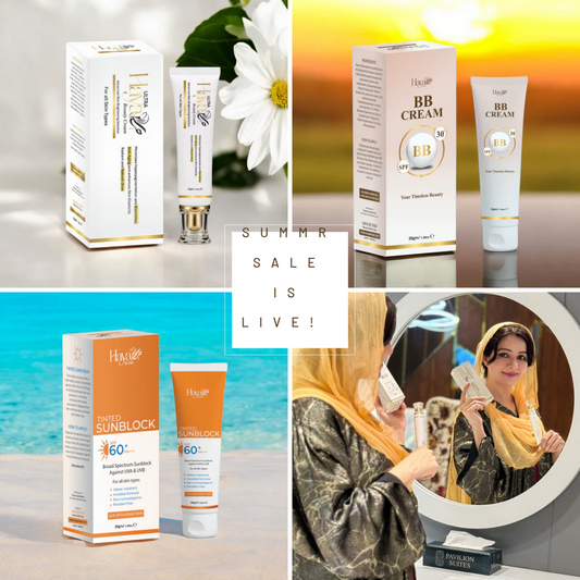 Haya By Rabi ultra cream, tinted sunblock, BB cream. Bundle Deal. Summer sale is live now!